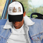 Boné Presente de Dia de os pais Feliz para Foto de Cola<br><div class="desc">O "Melhor Pai de Colagem Moderna - Foto Colorida Nunca Dotado" é um presente personalizado e único para qualquer pai que mereça ser celebrado. O presente é uma foto de colagem composta por várias imagens individuais que foram cuidadosamente organizadas para criar um design impressionante e atraente. O presente é uma...</div>