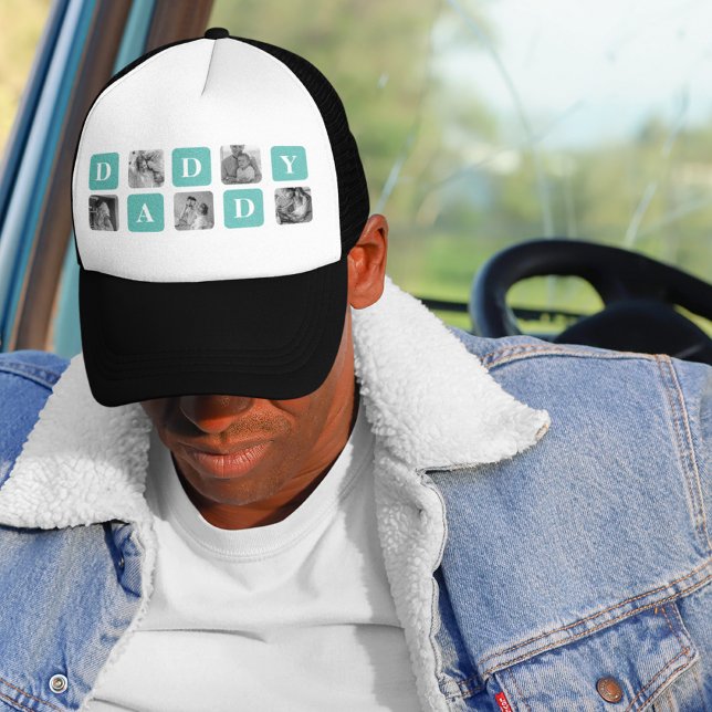 Boné Presente de Dia de os pais Feliz para Foto de Cola (Criador carregado)