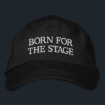 Boné Presente de Humor para Ator e Criança de Teatro En<br><div class="desc">Este boné de beisebol apresenta letras brancas em relevo ousadas na frente em um boné preto clássico. O tipo de chapéu que uma criança de teatro, ator ou amante de teatro musical reivindicaria imediatamente como seu. Uma ótima escolha para um estudante de drama, um presente para o elenco ou um...</div>