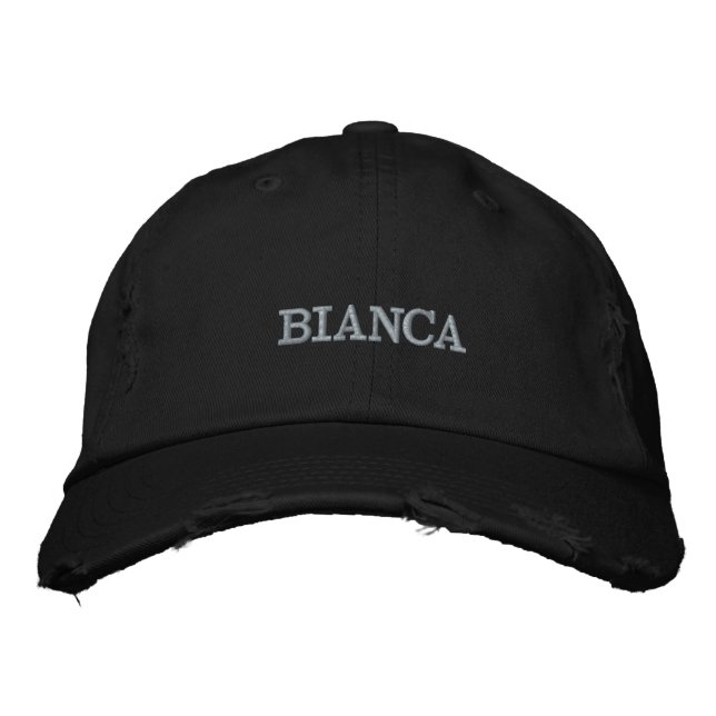 Boné Presente de mestiçadoras rosa de caligrafia modern (Frente)