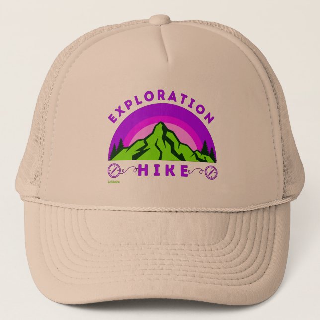 Boné PRESENTE DE montanhista HIKE EXPLORATIVO (Frente)