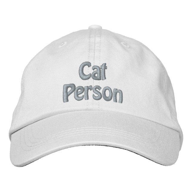 Boné Presente Orgulhoso para Pais de Gatos 'Pessoa de G (Frente)