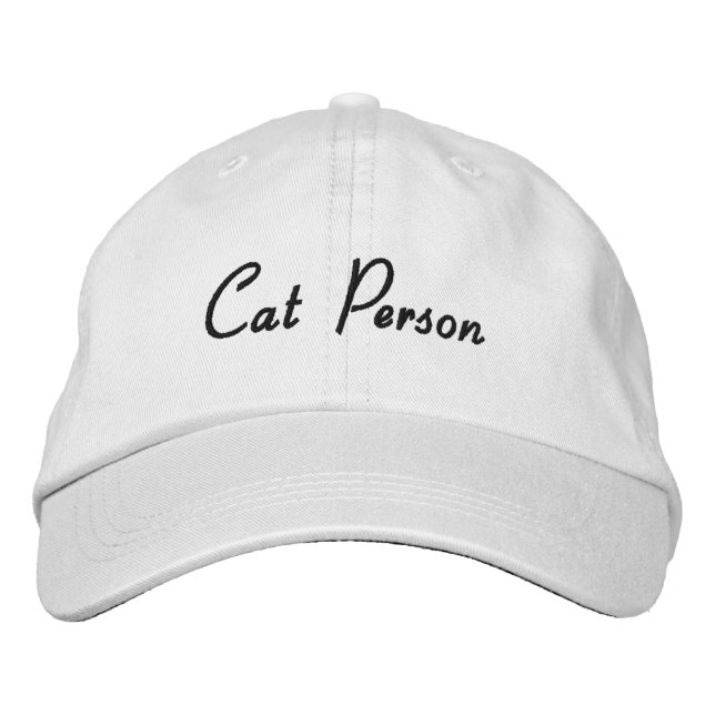 Boné Presente Orgulhoso para Pais de Gatos 'Pessoa de G (Frente)