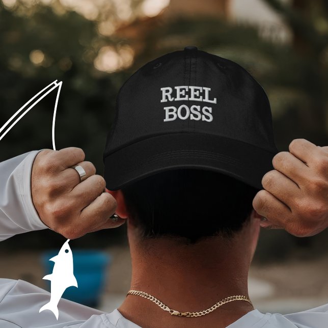 Boné Presente Personalizado de Carretel de Pesca para P (Criador carregado)