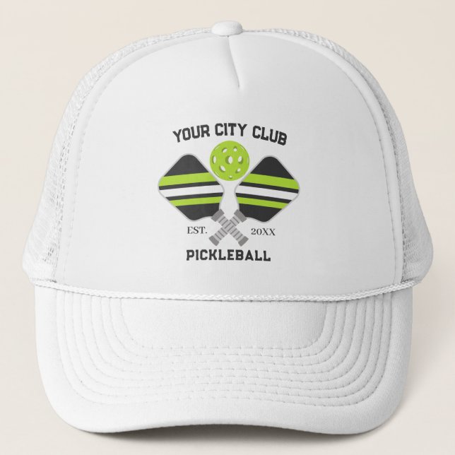 Boné Presente Personalizado de Pickleball para Equipe d (Frente)