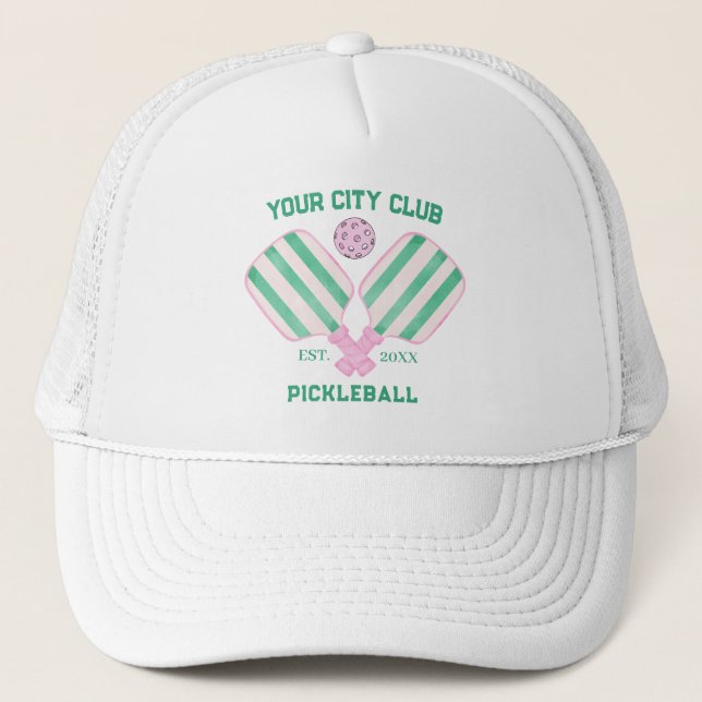 Boné Presente Personalizado de Pickleball para Equipe d (Frente)