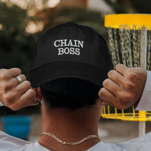Boné Presente Personalizado Disc Golf Chain Boss