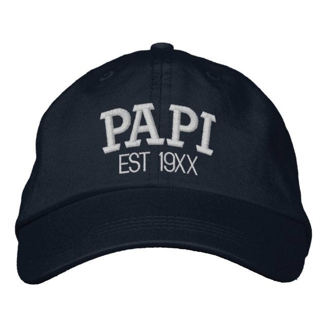 Boné Presente Personalizado do Dia dos Pais com Texto C (Frente)