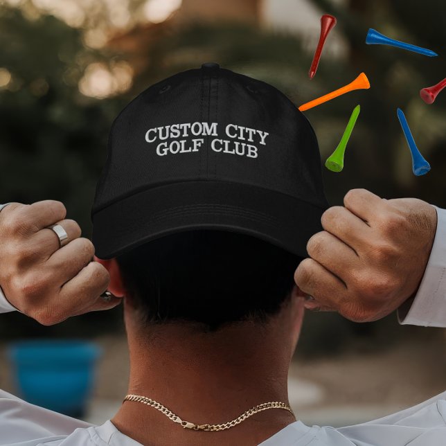 Boné Presente personalizado do jogador de golfe (Criador carregado)