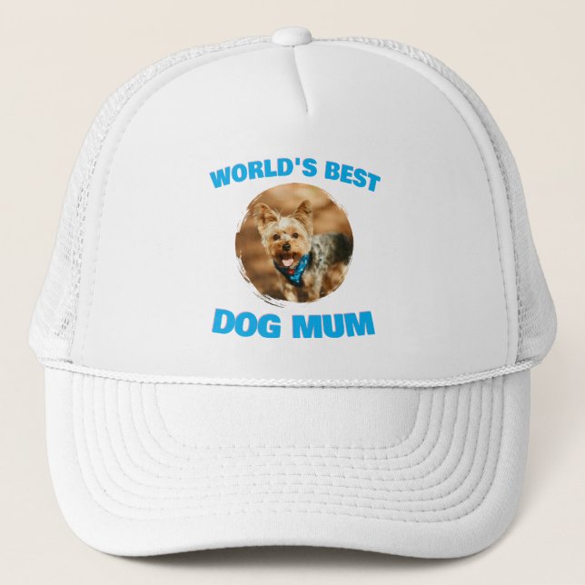 Boné Presente Personalizado Mínimo Melhor Cachorro Gato (Frente)