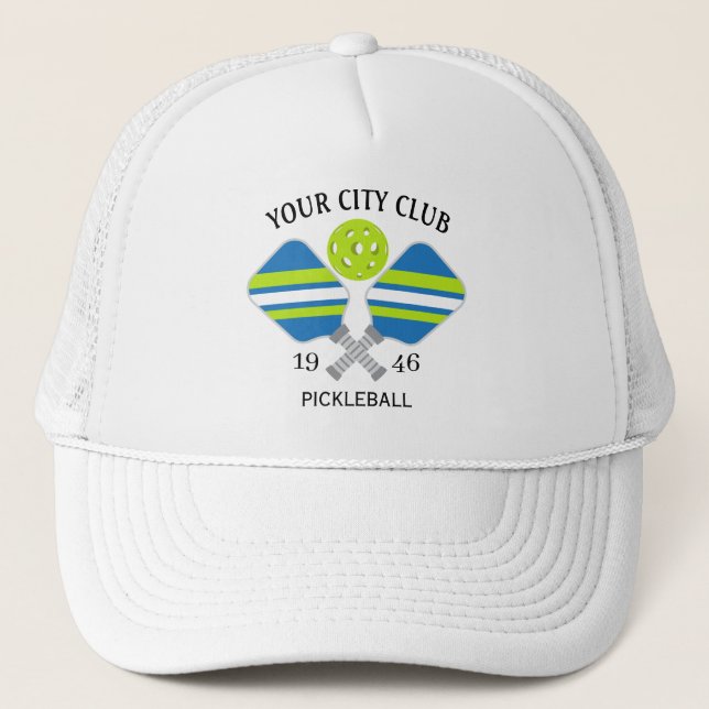 Boné Presente Personalizado para Jogador de Pickleball  (Frente)
