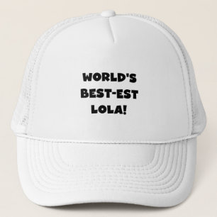 Boné Presente preto e branco do camiseta do Melhor-est