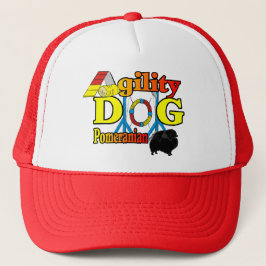 Boné Presentes de Agilidade da Pomerânia