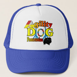 Boné Presentes de Agilidade da Pomerânia