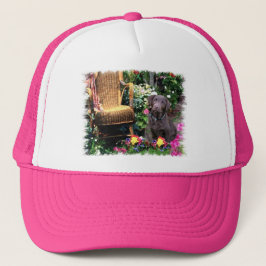 Boné Presentes de Arte Labrador Retriever