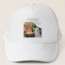 Boné Presentes de Arte Samoyed