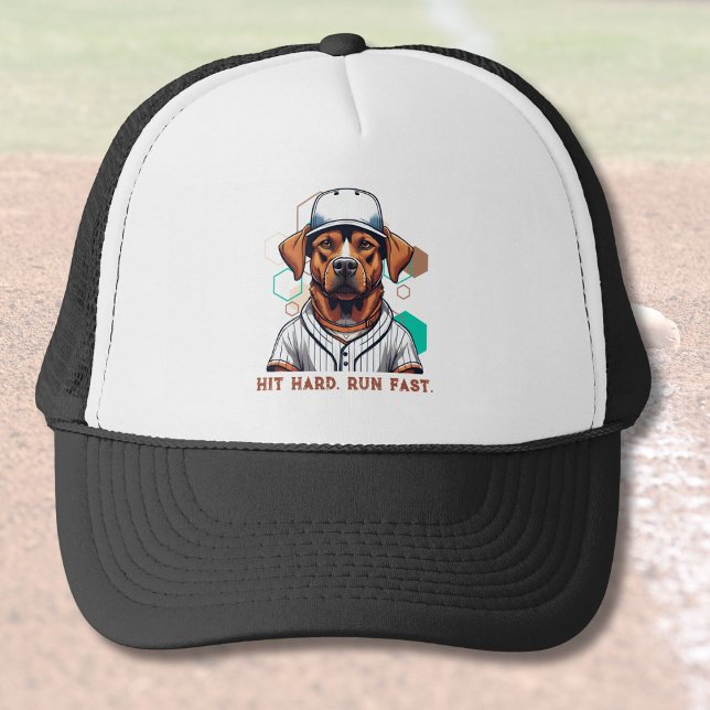 Boné Presentes de Cachorro legal para Jogadores de Beis (Cool Dog Gifts for Baseball Players Lovers Coaches)