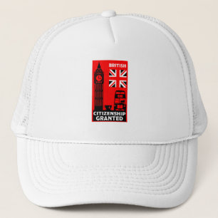 Boné Presentes de Cidadania Britânica