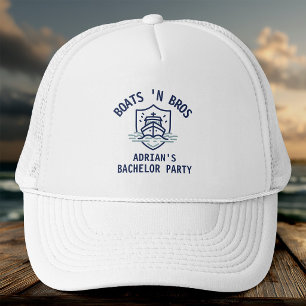 Boné Presentes de Despedida de Solteiro Boats N Bros Ná