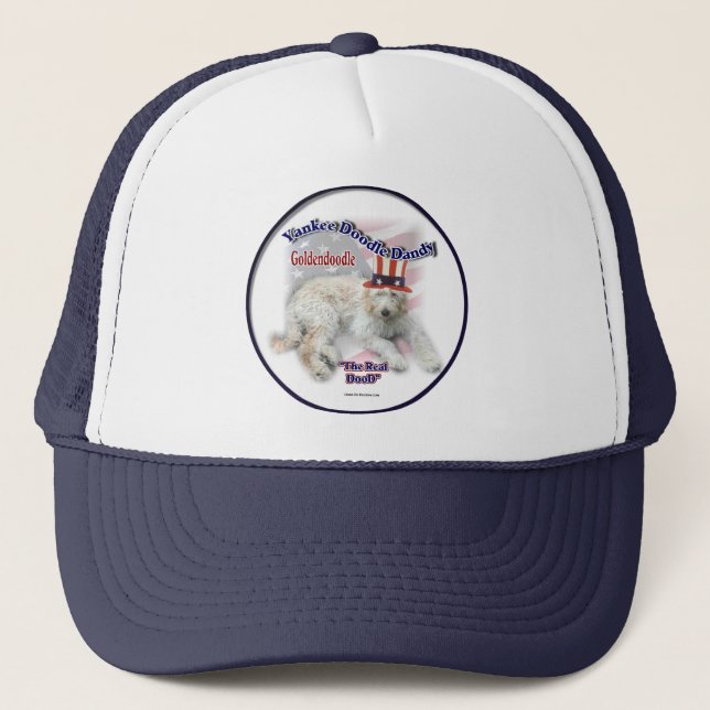 Boné Presentes de Goldendoodle (Frente)