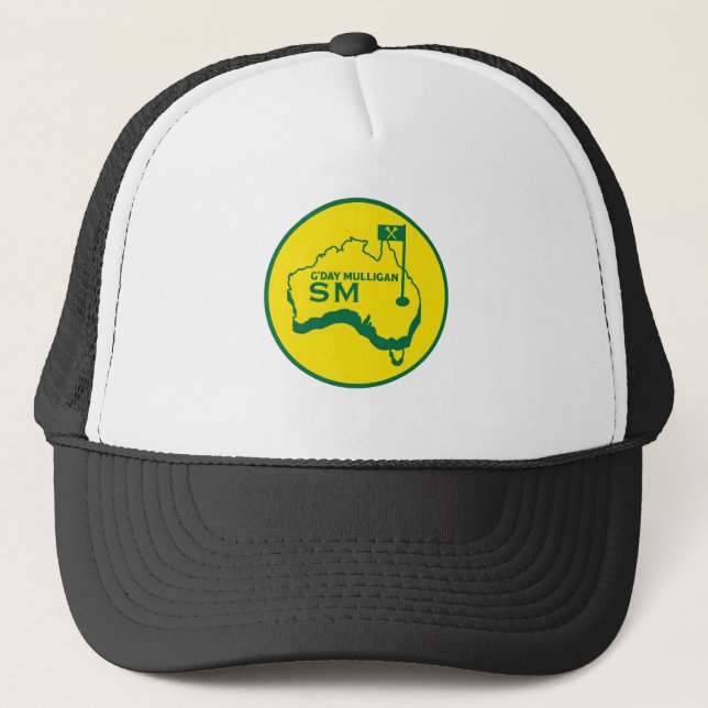 Boné Presentes de Golfe Australianos (Frente)