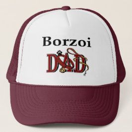 Boné Presentes de Pai Borzoi