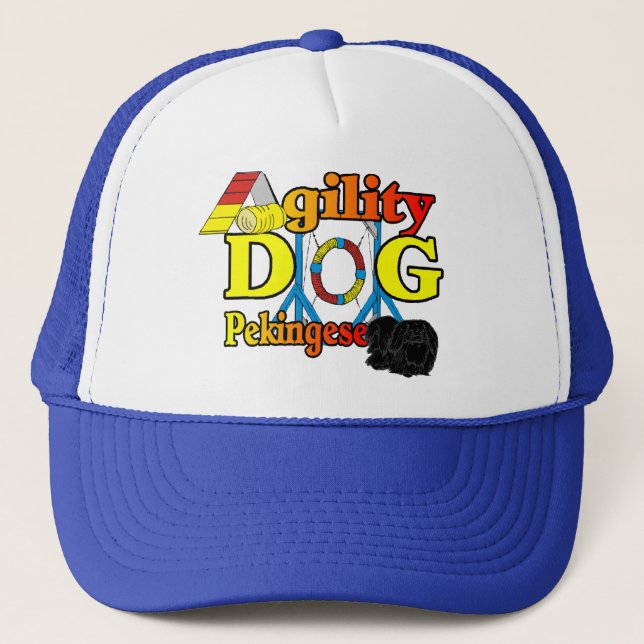 Boné Presentes de Pekingese_Agilidade (Frente)