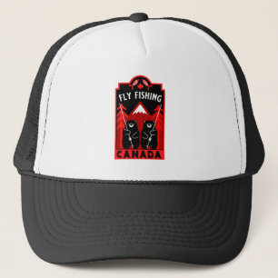 Boné Presentes de pesca canadianos