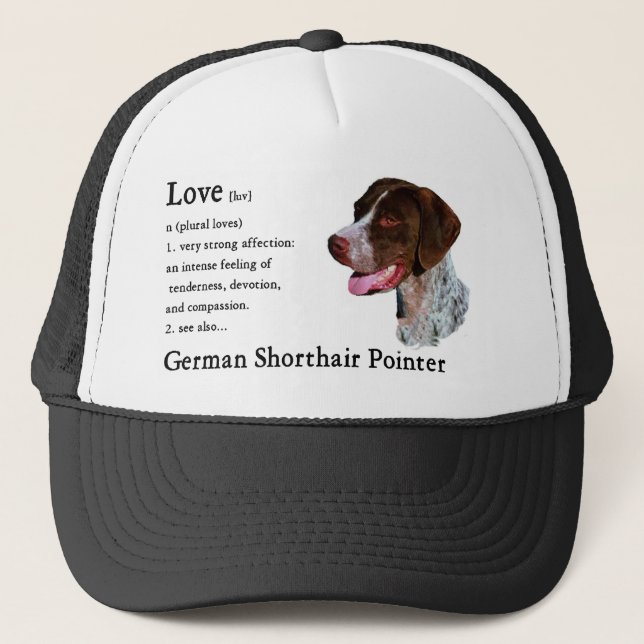 Boné Presentes de ponteiro abreviado alemão (Frente)