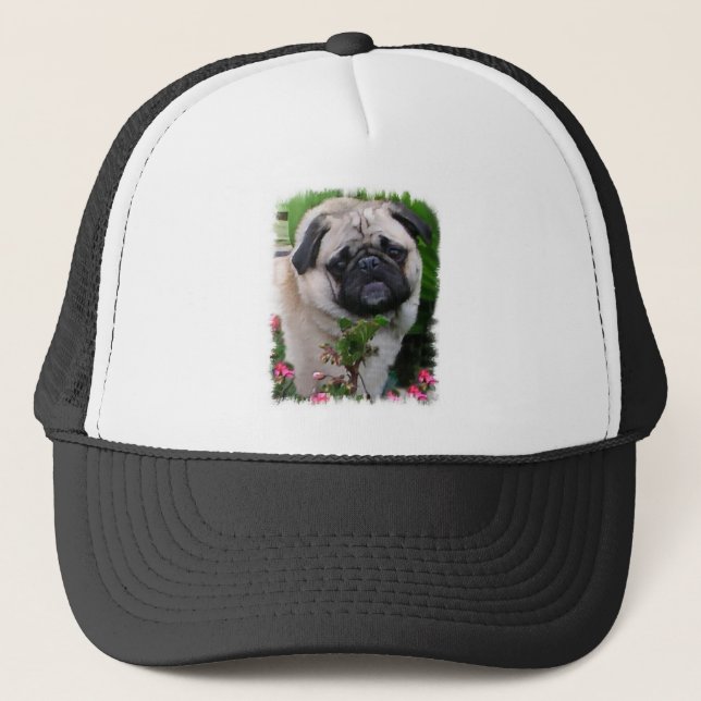 Boné Presentes de Pug Lovers (Frente)