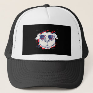 Boné Presentes do Alojamento do Bulldog no Dia da Indep