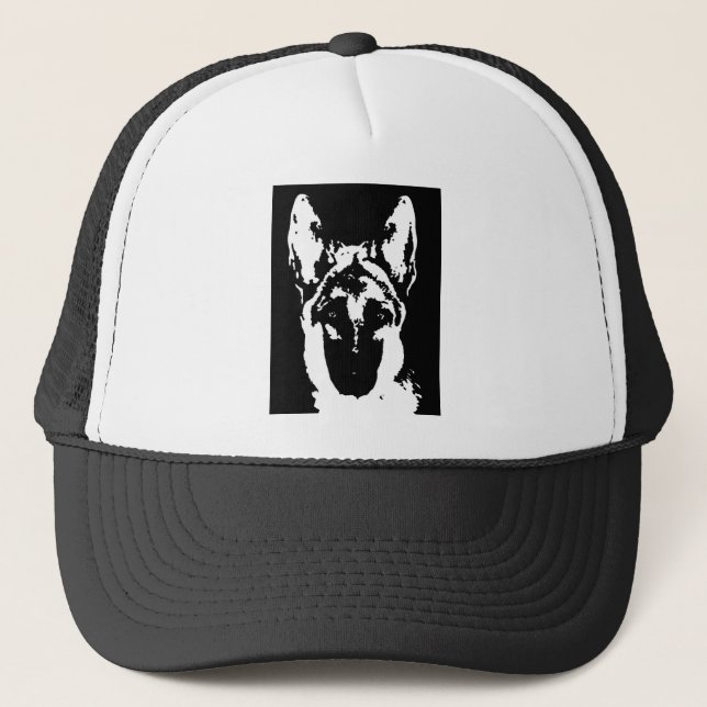 Boné Presentes do german shepherd - chapéu (Frente)