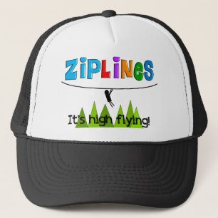 Boné Presentes dos amantes de ZipLine