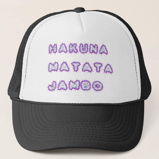 BONÉ PRESENTES HAKUNA MATATA JAMBO (Frente)