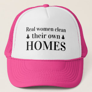 Boné Presentes para as MULHERES REAIS LIMPAREM SUAS PR