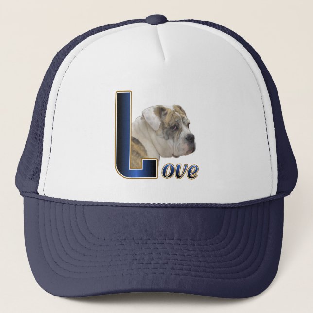 Boné Presentes para Bulldog Inglês (Frente)