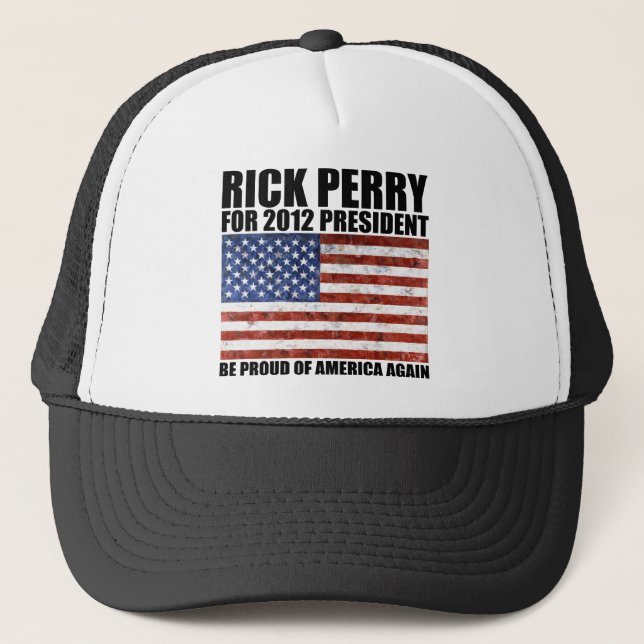 Boné Presidente 2012 de Rick Perry (Frente)