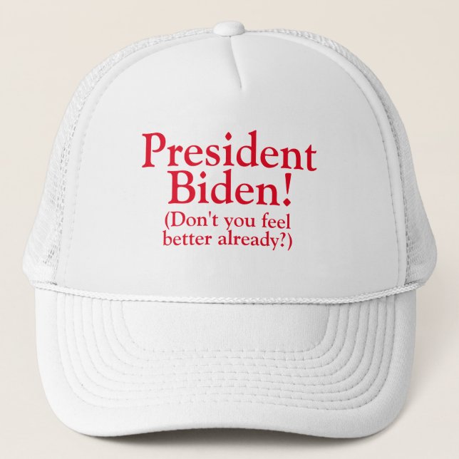 Boné Presidente Biden! (Frente)