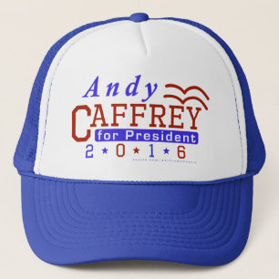 Boné Presidente de Andy Caffrey eleição 2016 Democrat