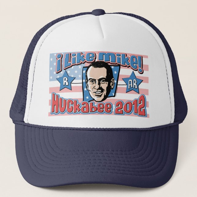 Boné Presidente de Mike Huckabee camisa 2012 (Frente)