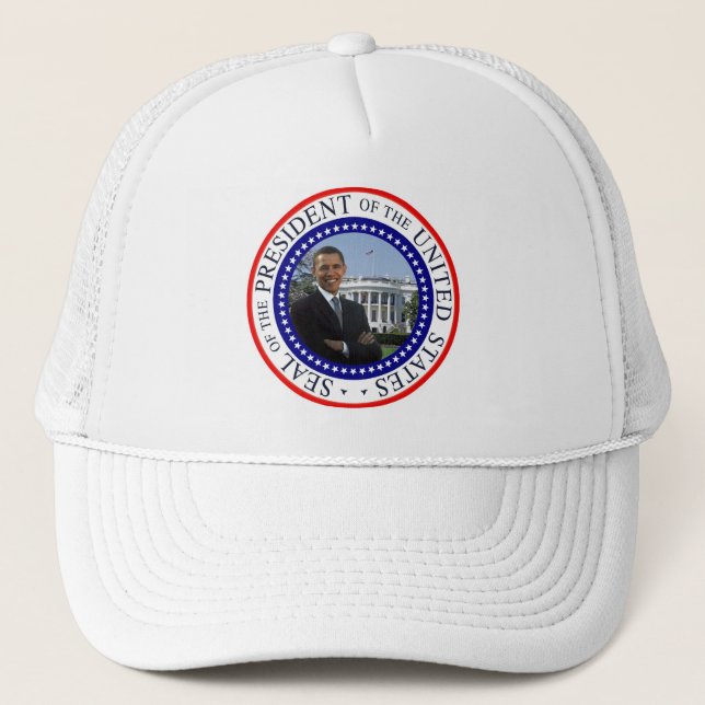 Boné Presidente Obama Celebração Chapéu (Frente)