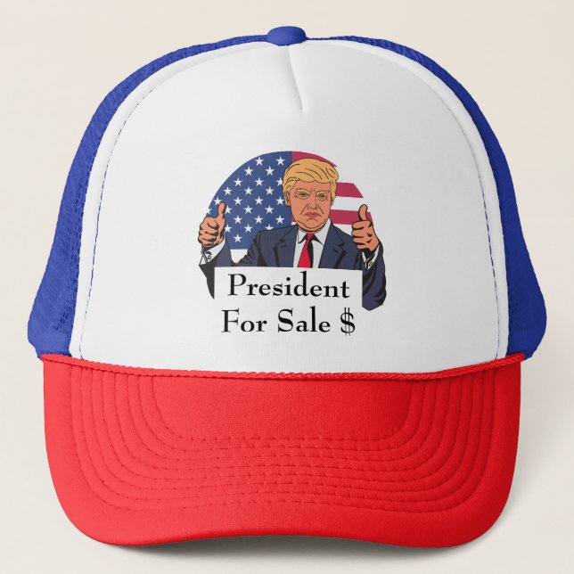 Boné Presidente Para Venda Do Trucker Hat (Frente)