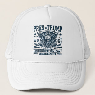 Boné Presidente Trump Venceu 2024