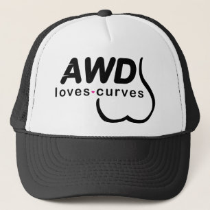 Boné Preto AWD das curvas dos amores