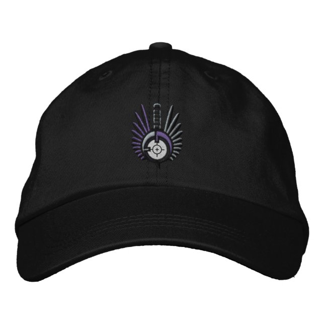 Boné Preto deDestrine Logotipo Bordado Ball (Frente)