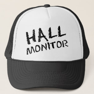 Boné Preto do monitor de Salão