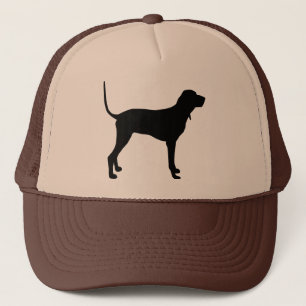 Boné Preto e engrenagem do Coonhound de Tan