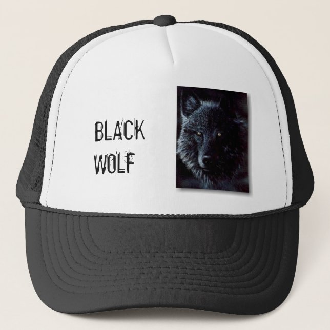 Boné preto-lobo, LOBO PRETO (Frente)