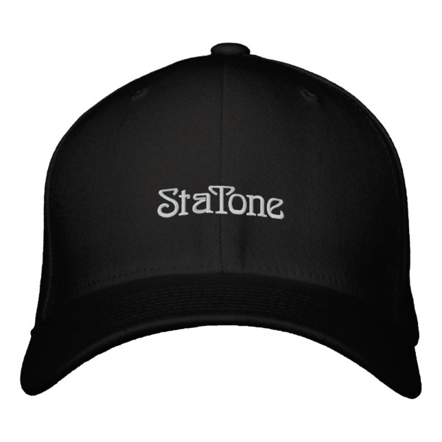 Boné preto StaTone (Frente)