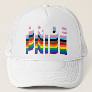 Boné Pride rainbow inclusive diversity lgbtq typography
